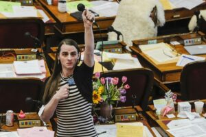 Supporters of silenced Montana transgender lawmaker Zooey Zephyr won't face trespassing charges